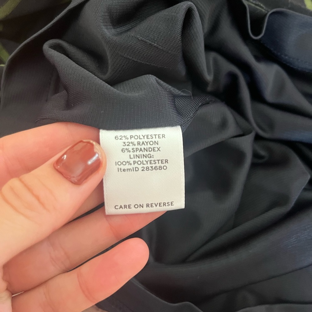 L.L. Bean Signature Striped Dress, Size 4 - Picture 4 of 4